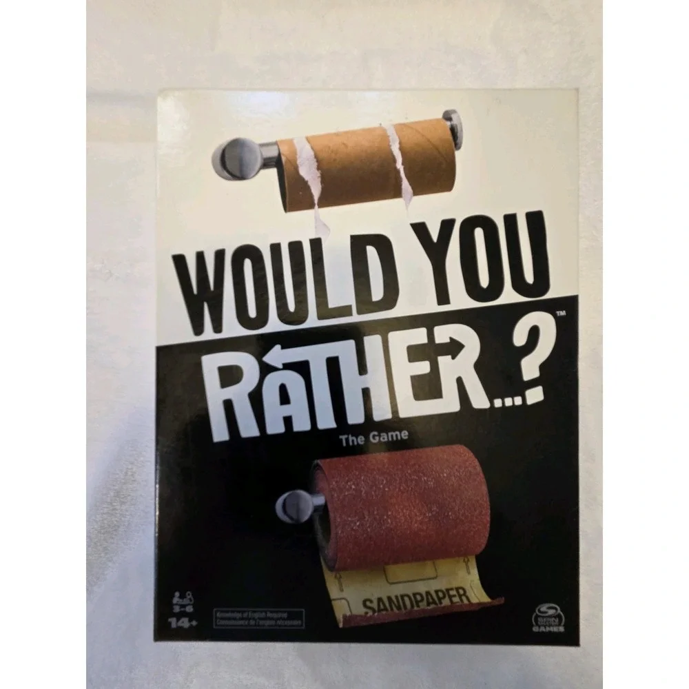 Spin Master Games Would You Rather...? Party Game 3-6 Players 2022